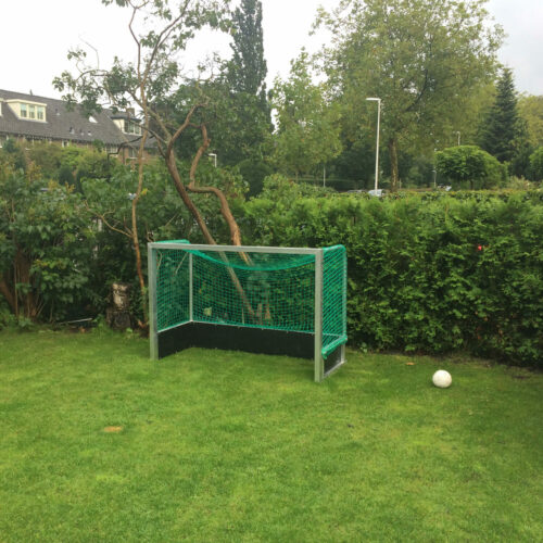 Mini hockeydoelen 35 Hockeydoeltje 1.8 x 1.2 meter met rubberen slagplanken.